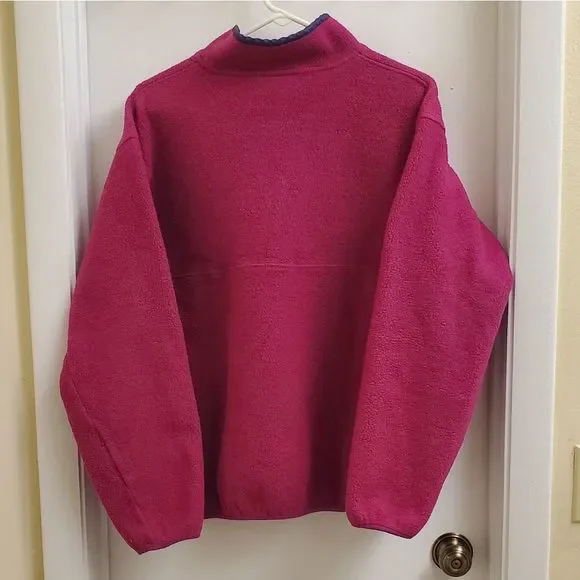 🤩Rare Vintage patagonia fleece pullover size women's Large - Picture 5 of 6